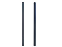 Alumínium oszlop dekor-kerítésekhez bebetonozható 6,3 cm x 160 cm antracit