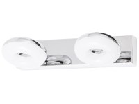 Rábalux Beata LED fürdőszobai fali lámpa 2 x 5 W króm - fehér