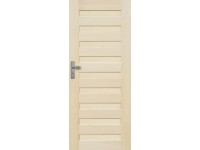 Radex beltéri ajtó Regent tele jobbos borovi fenyő 90 cm x 210 cm