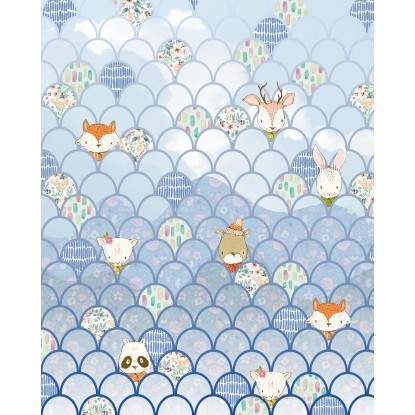 Komar nemszőtt fotótapéta Shelly Bluewave 200 cm x 250 cm