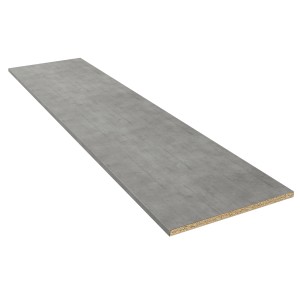 Kaindl beton hatású munkalap, 280 cm hosszú, ideális konyhai munkalapnak.
