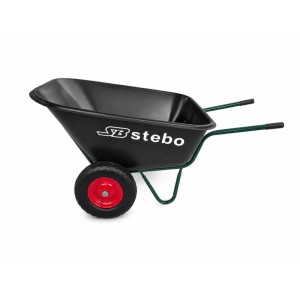 Stebo Big lombgyűjtő talicska műanyag puttonnyal 200 literes