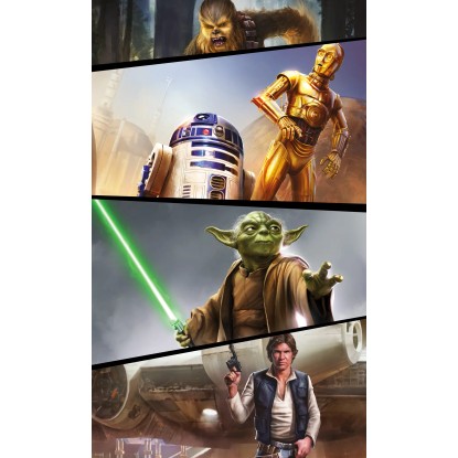 Komar vlies fotótapéta Star Wars Moments Rebels 120 cm x 200 cm