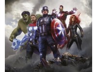 Komar nemszőtt fotótapéta Marvel Avengers Working Together színes