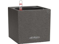 Lechuza Canto Stone 14 kaspó grafitfekete 14 cm x 14 cm