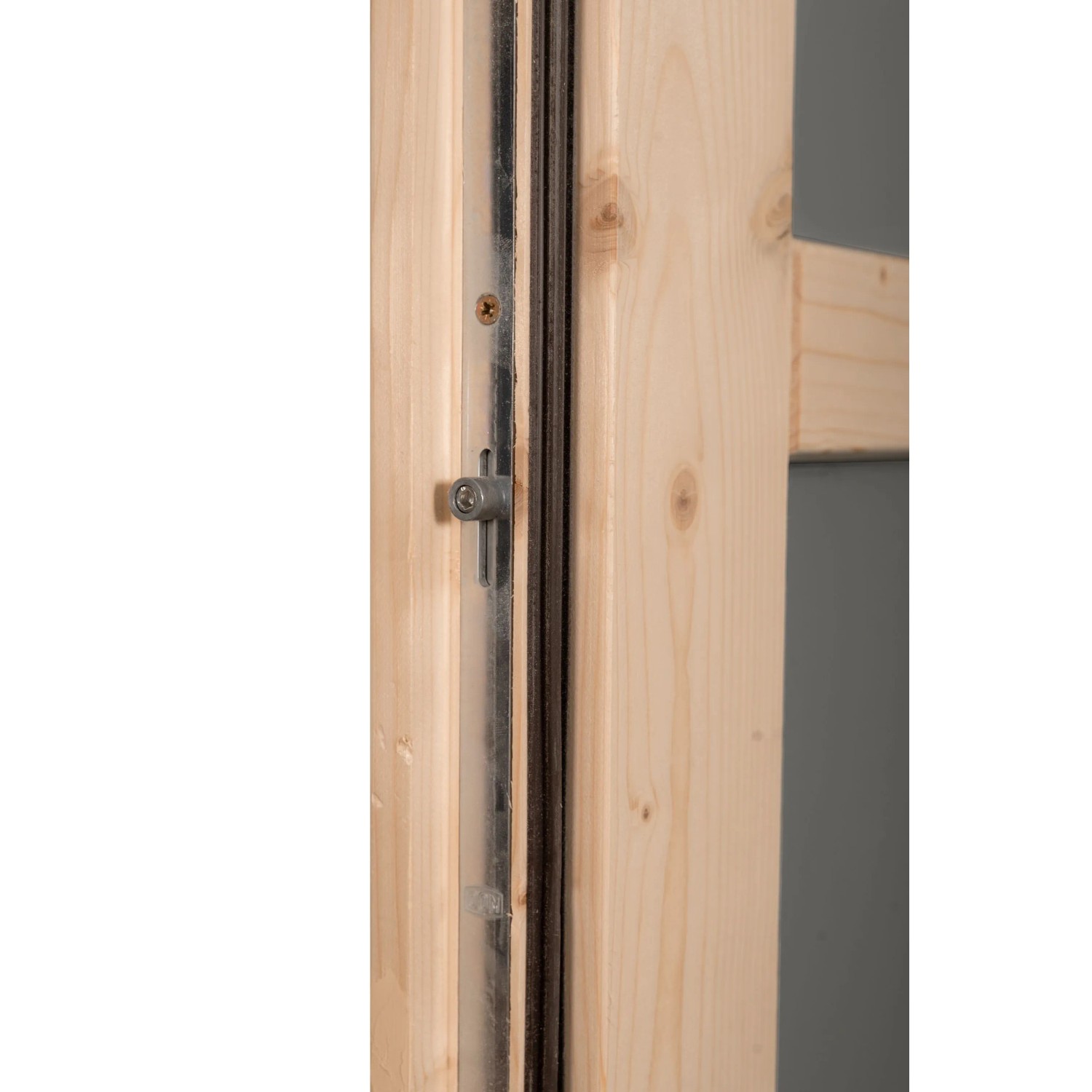Panto NET 502 fa mellékbejárati ajtó natúr 98 cm x 198 cm jobbos