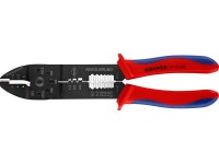 Knipex krimpelő fogó feketére lakkozott többkomponensű markolattal 240 mm Knipex krimpelő fogó feketére lakkozott többkomponensű markolattal 240 mm