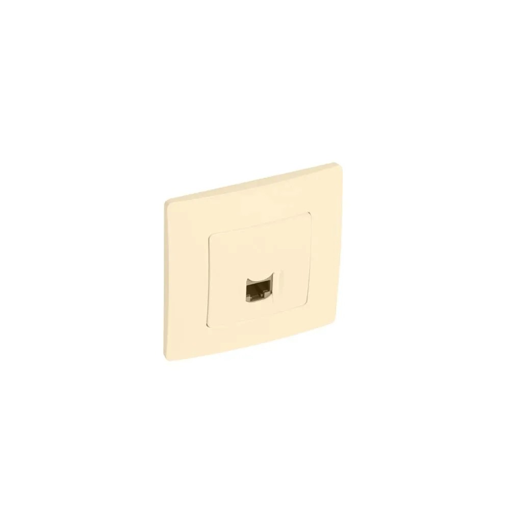 LEGRAND RJ45 Cat5 Datendose Niloé – Monoblock, Kompletter Mechanismus, Weiß, Für Ethernet-Anschluss