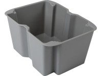 Eurobox-rendszer Tauro betétdoboz 1/8 forgatható egymásra rakható funkcióval Eurobox-rendszer Tauro betétdoboz 1/8 forgatható egymásra rakható funkcióval