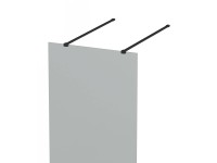 Távtartó walk-in zuhanyfalakhoz matt fekete 2 db/szett Távtartó walk-in zuhanyfalakhoz matt fekete 2 db/szett