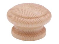 Bútorfogantyú S 70-44 gomb fenyő lakkozott FSC®