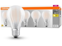 Osram LED - izzó E27 villanykörte alakú 6,5 W 5 db 10,5 cm x 6 cm (Ma x Át)