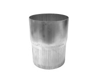 Ejtőcső-összekötő NW 80 natúr alumínium