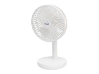 HOME TF 14B Asztali akkumulátoros ventilátor 14 cm fehér