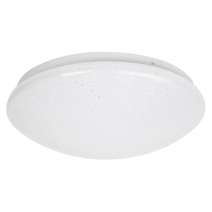 Fehér LED mennyezeti lámpa, kerek forma. Ideális lakóterekbe.