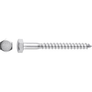 Hatszögfejű facsavar, 6 mm x 30 mm, külső hatlapfejű meghajtás.