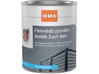 OBI fémvédő zománcfesték 3 az 1-ben selyemmatt antracit 750 ml OBI fémvédő zománcfesték 3 az 1-ben selyemmatt antracit 750 ml