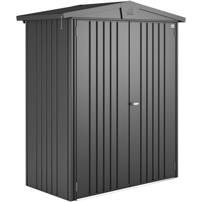 Biohort fém szerszámosház Europa sötétszürke-metál 1,3 nm 84 x 172 cm