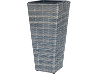 Virágcserép 60 cm x 28 cm x 28 cm Wave Virágcserép 60 cm x 28 cm x 28 cm Wave