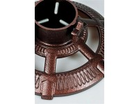 Fenyőtalp víztartállyal antik bronz 41 cm Fenyőtalp víztartállyal antik bronz 41 cm