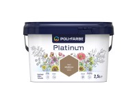 Poli - Farbe Platinum beltéri falfesték diszperziós M60 Mandula matt 2,5 l