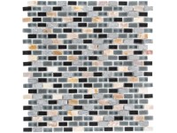 Mozaik üveg és kő 5th Avenue Black Mix Seashell 28,5 cm x 28,5 cm Mozaik üveg és kő 5th Avenue Black Mix Seashell 28,5 cm x 28,5 cm
