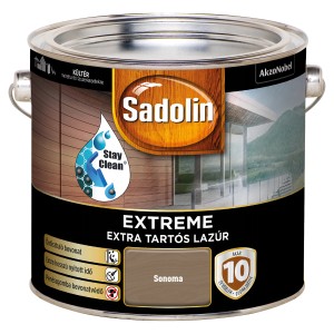 Sadolin Extreme falazúr Sonoma, festékes doboz kültéri használatra.