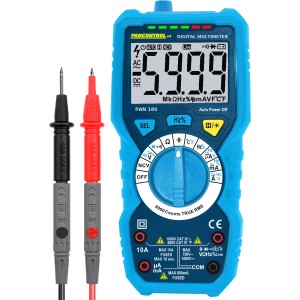 Pancontrol PAN 186 PROFI digitális multiméter mérővezetékekkel, True RMS, 1000V CAT lll.