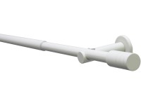 Gardinia Elba hengeres karniskészlet 1 pályás 16/19 mm elefántcsontszínű