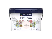 Poli - Farbe Platinum beltéri falfesték A 10 Árvalányhaj matt 2,5 l