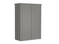 Biohort teraszszekrény Romeo 181 cm x 132 cm x 57 cm kvarcszürke-metál