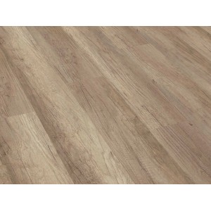 Comfort Tölgy laminált padló, 7 mm vastag, természetes fa textúrával és erezettel.