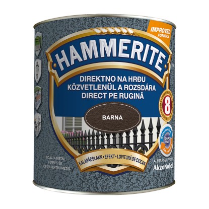 Hammerite fémfesték kalapácslakk barna 2,5 l