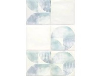 Retro fényes dekor Többszínű 20 cm x 40 cm x 0,7 cm