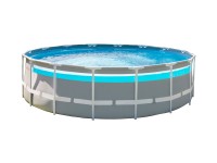 Intex Premium Frame Prism Clearview medence szett 488 cm x 122 cm