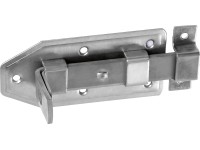 Tolózár ajtókhoz rozsdamentes acél 120 mm x 55 mm