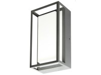 Rábalux Mendoza LED kültéri fali lámpa 6,5 W szögletes 12 cm x 22 cm antracit