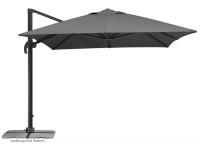 Schneider Rhodos Grande napernyő 400 cm x 300 cm antracit hajtókarral