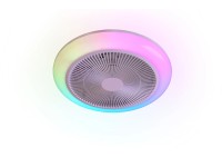 Reality HOLMSUND LEDRGB ventilátor távkapcsolóval