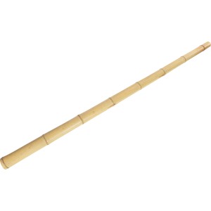 Sárga bambuszrúd XL, 210 cm hosszú, Ø 8 cm, növények támasztékaként.
