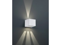 Trio Cordoba LED-es kültéri falilámpa matt fehér