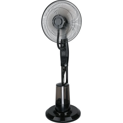 SV 75-43 álló ventilátor permetező funkcióval 43 cm átmérő fekete