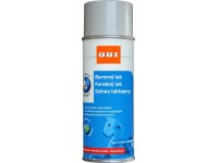 OBI lakkspray vizes bázisú színes selyemfényű világosszürke 400 ml