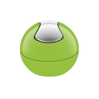 Spirella gömbölyű szemetes műanyag ragyogó kiwi