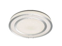 Trio Noriaki LED-es mennyezeti lámpa csillagos égbolt hatás 59,5 cm átmérő króm