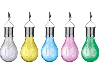 Napelemes függőlámpa 5 darabos készlet Napelemes függőlámpa 5 darabos készlet