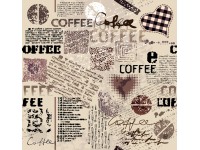 Rex Deco konyhai panel kávés 60 cm x 58 cm