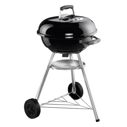 Weber Compact Kettle gömbgrill faszenes fekete 47 cm