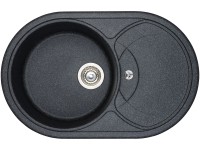 OBI Rondo Basic 78 beépíthető mosogató gránit antracit OBI Rondo Basic 78 beépíthető mosogató gránit antracit