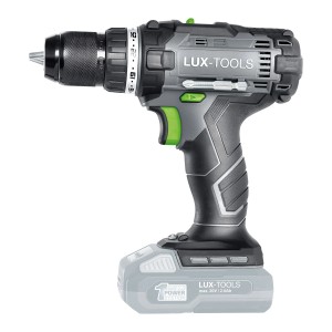 LUX A-BS-20 akkus fúró-csavarozó az 1 PowerSystem-ből, szürke/fekete, akkumulátorral.